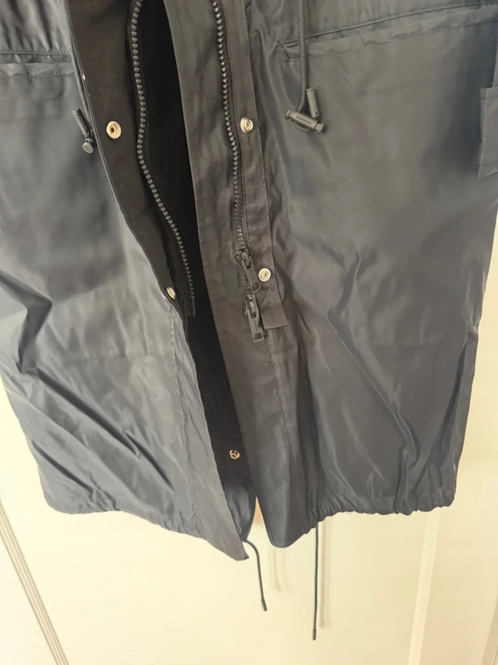 Burberry Black Hooded Trench Coat - Picture 11 of 13